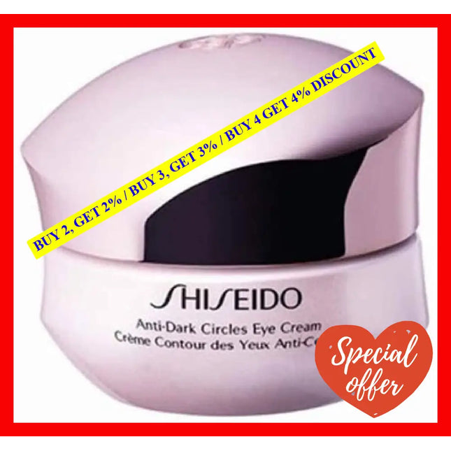 White Lucent Anti-Dark Circles Eye Cream By Shiseido For Unisex - 0.53 Oz