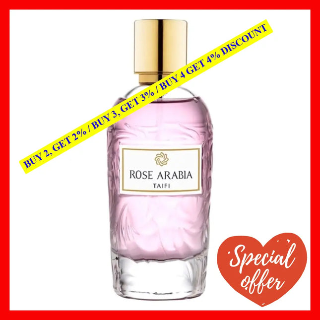 Widian Rose Arabia Taifi Eau De Parfum 3.4Oz - 100Ml