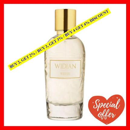 Widian White Eau De Parfum 3.4Oz - 100Ml