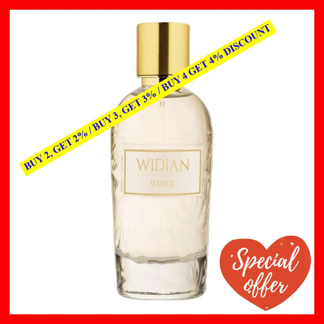 Widian White Eau De Parfum 3.4Oz - 100Ml