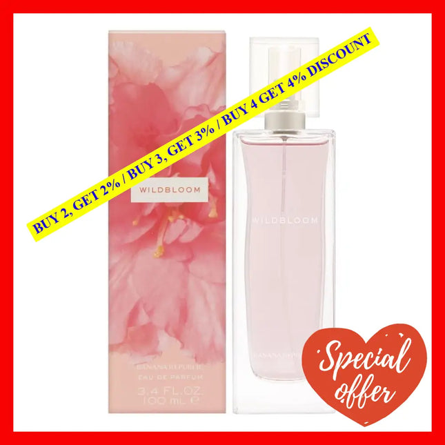 Wildbloom By Banana Republic For Women - 3.4 Oz Edp Spray