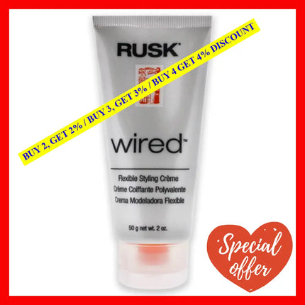 Wired By Rusk For Unisex - 2 Oz Cream