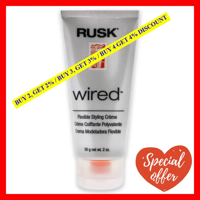 Wired By Rusk For Unisex - 2 Oz Cream
