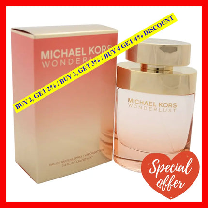 Wonderlust By Michael Kors For Women - 3.4 Oz Edp Spray
