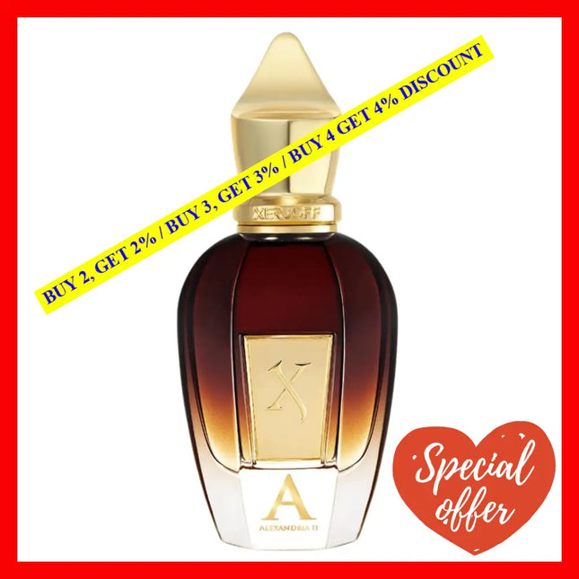 Xerjoff Alexandria Ii Unisex Parfum 1.7Oz/50Ml