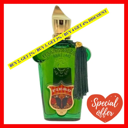 Xerjoff Casamorati Fiero For Men Edp Ml Spray 3.4 Oz / 100 Ml