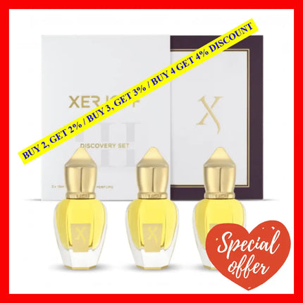 Xerjoff Discovery Set I I:cruz Del Sur Ii Erba Purauden Overdose