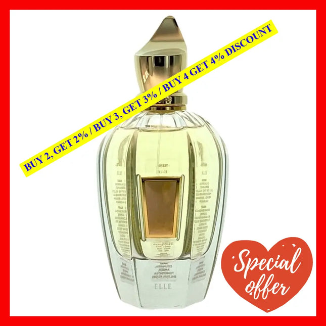 Xerjoff Elle For Women Parfum Ml Spray 3.4 Oz / 100 Ml