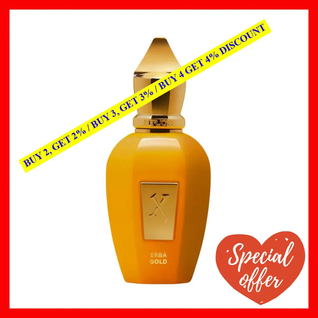 Xerjoff Erba Gold Eau De Parfum Unisex 1.7 Oz / 50 Ml