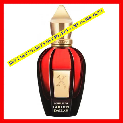 Xerjoff Golden Dallah Parfum Spray For Men And Women 1.7Oz-50Ml