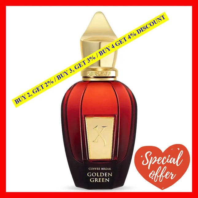 Xerjoff Golden Green Parfum Ml Spray 1.7Oz-50Ml