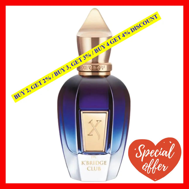 Xerjoff K Bridge Club Edp Spray For Men And Women 1.7Oz-50Ml