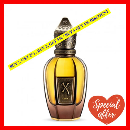 Xerjoff Layla Parfum Spray 1.7Oz - 50Ml