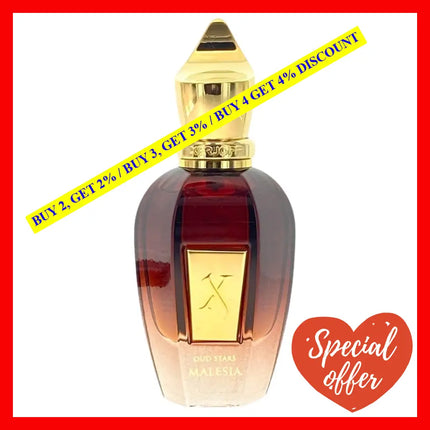 Xerjoff Malesia Unisex 1.7Oz/50Ml Parfum Spray