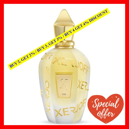 Xerjoff P.33 Parfum Spray 3.4Oz-100Ml