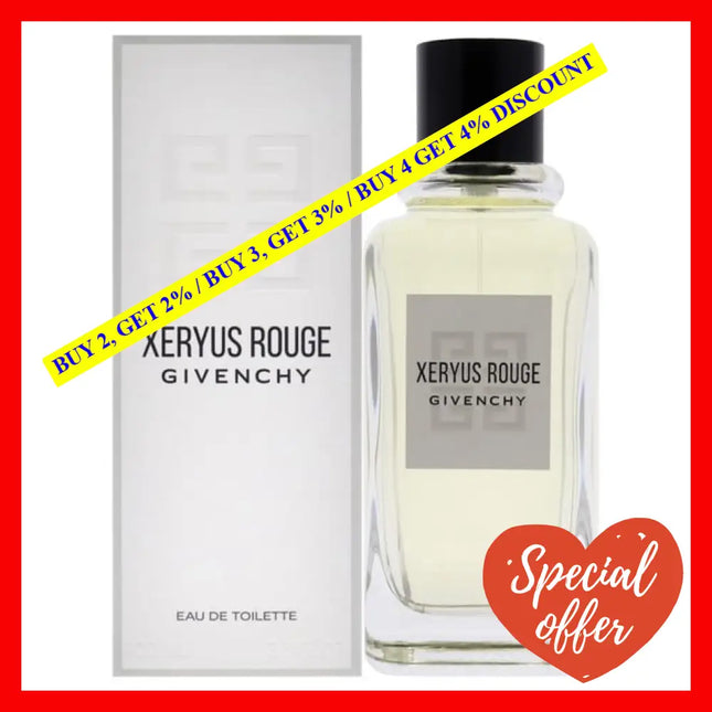 Xeryus Rouge By Givenchy For Men - 3.3 Oz Edt Spray