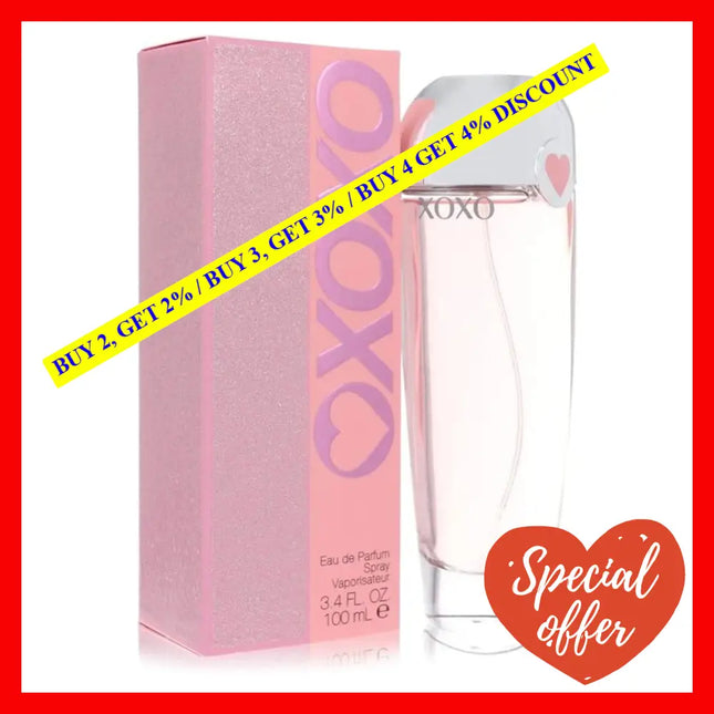 Xoxo By Victory International For Women - 3.4 Oz Edp Spray