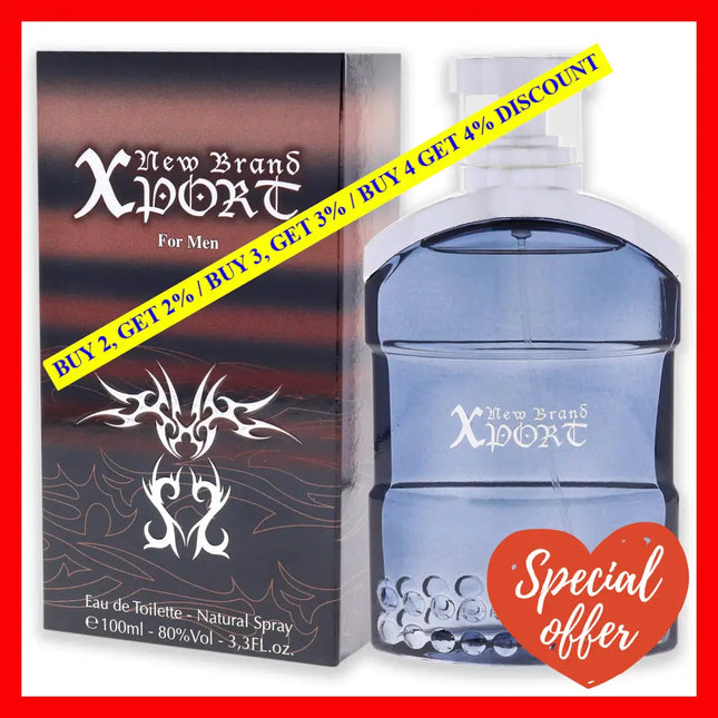 Xport By New Brand For Men - 3.3 Oz Edt Spray