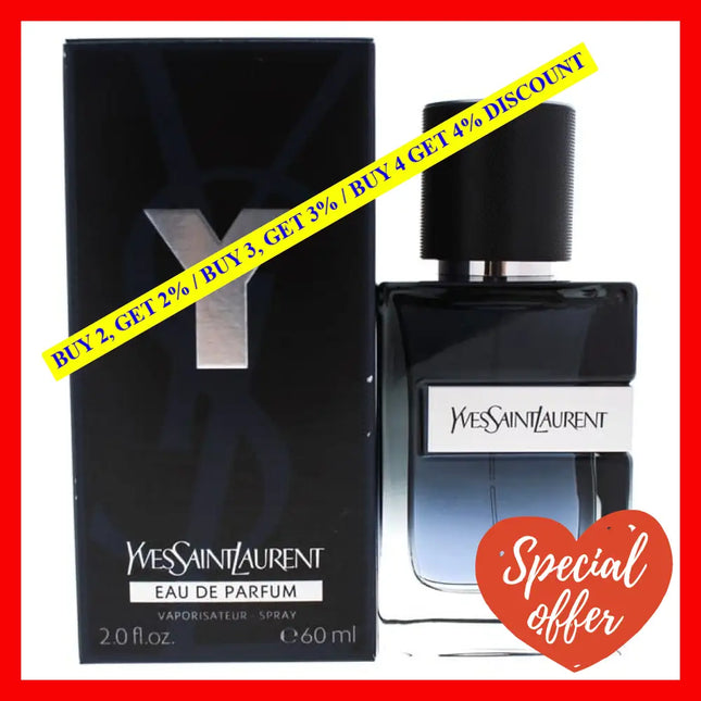 Y By Yves Saint Laurent For Men - 2 Oz Edp Spray