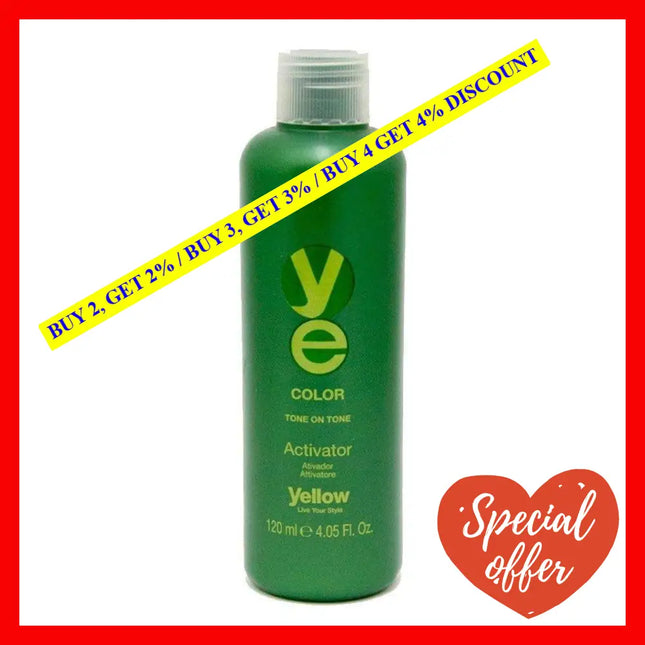 Yellow Color Activator Tone On By Alfaparf For Unisex - 4.05 Oz