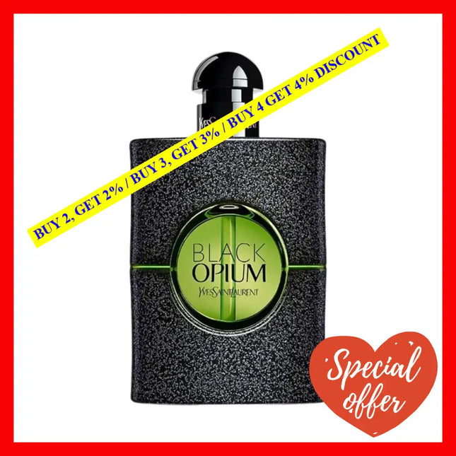 Yves Saint Laurent Black Opium Illicit Green 2.8 Oz / 75 Ml Eau De Parfum For Women
