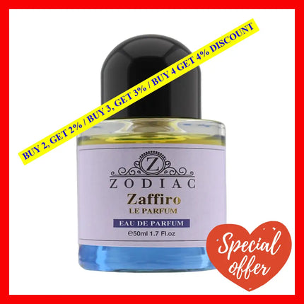 Zodiac Zaffiro Perfume Eau De Parfum Spray 1.7 Oz 50 Ml