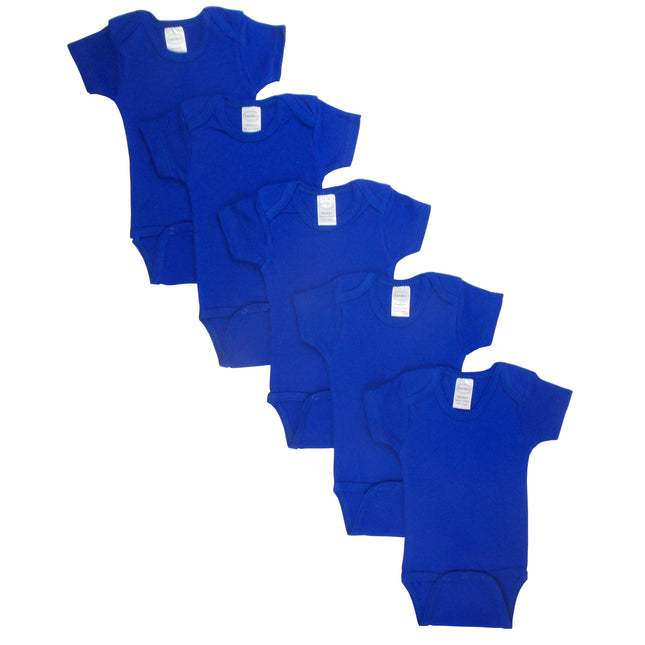 Blue Bodysuit Onezies (Pack of 5) 0010.Blue.5
