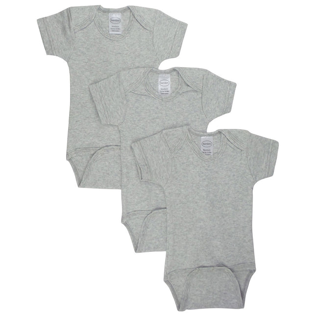 Grey Bodysuit Onezies (Pack of 3) 0010.Grey.3