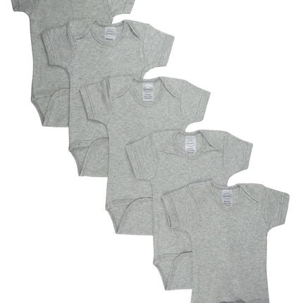 Grey Bodysuit Onezies (Pack of 5) 0010.Grey.5