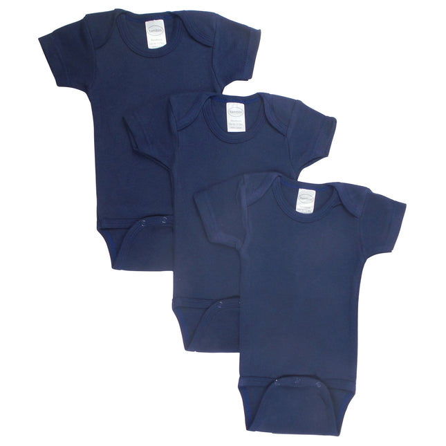 Navy Bodysuit Onezies (Pack of 3) 0010.Navy.3