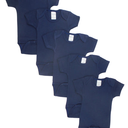 Navy Bodysuit Onezies (Pack of 5) 0010.Navy.5