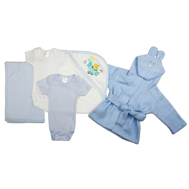 Boys 7 Pc Layette Baby Clothes Set NC_0946