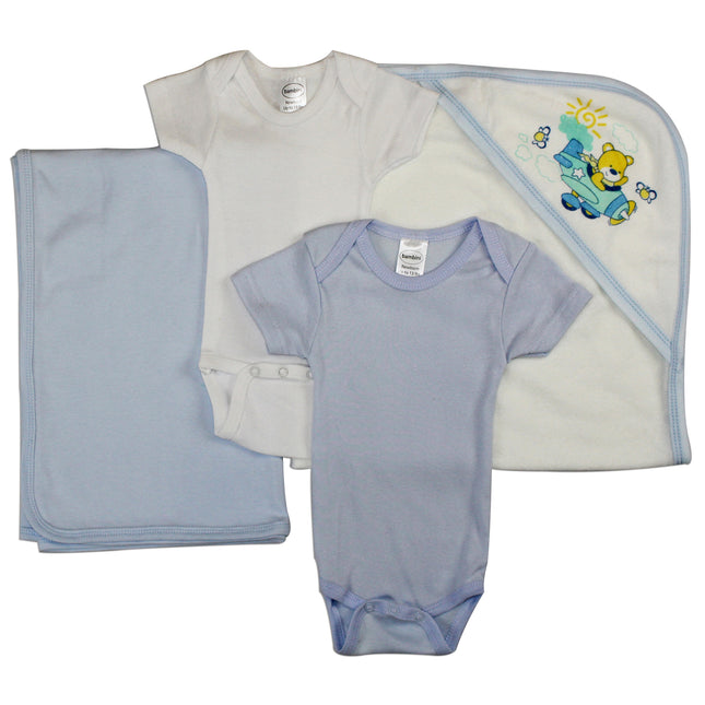 Baby Boy 4 Pc Layette Sets NC_0405