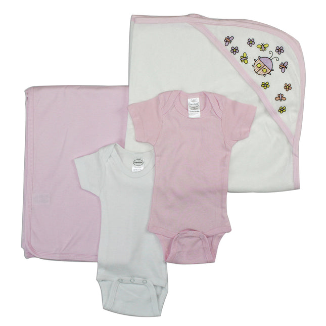 Baby Girl 4 Pc Layette Sets NC_0407