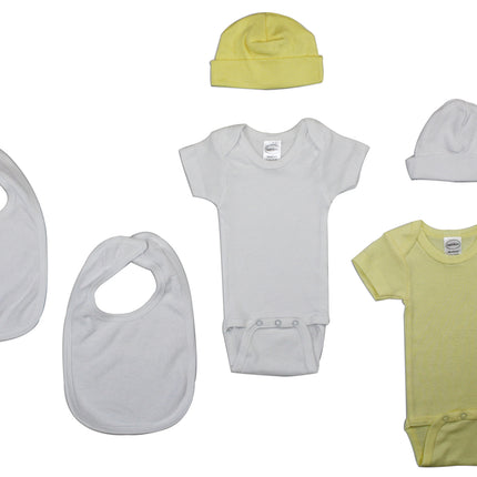 Newborn Baby 6 Piece Layette Set LS_0013