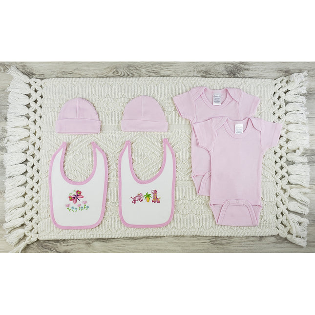 6 Pc Layette Baby Clothes Set LS_0547