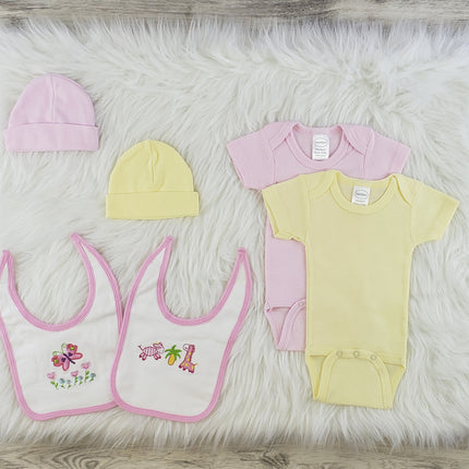 7 Pc Layette Baby Clothes Set LS_0551