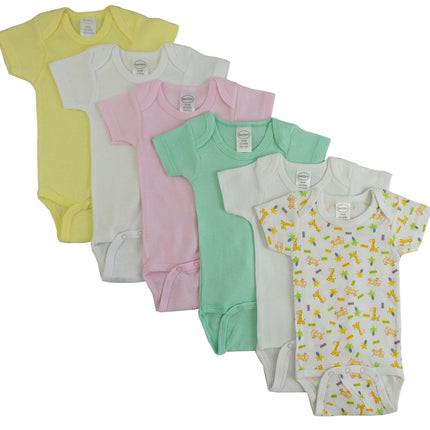 Pastel Girls Short Sleeve 6 Pack 003_004