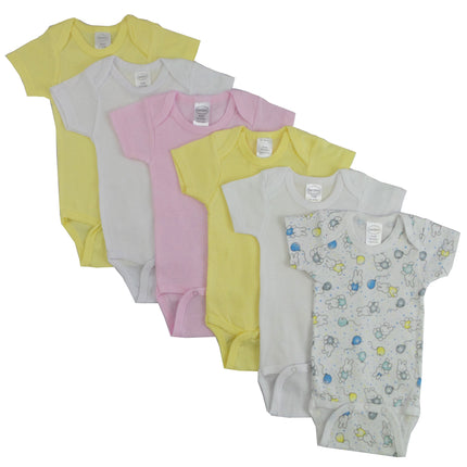 Pastel Girls Short Sleeve 6 Pack 003_005