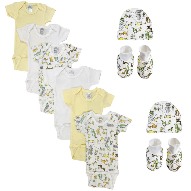 Unisex Baby 10 Pc Layette Sets NC_0417