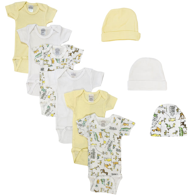 Unisex Baby 10 Pc Layette Sets NC_0418