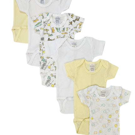 Unisex Baby 6 Pc Bodysuits NC_0423