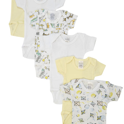 Unisex Baby 6 Pc Bodysuits NC_0424