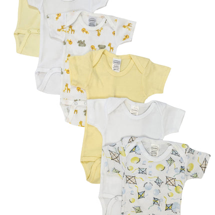 Unisex Baby 6 Pc Bodysuits NC_0434