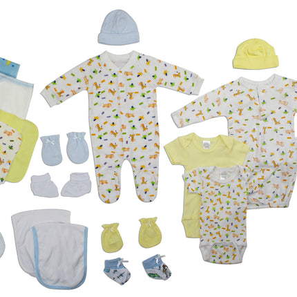 Newborn Baby Boy 23 Pc Layette Baby Shower Gift Set LS_0017