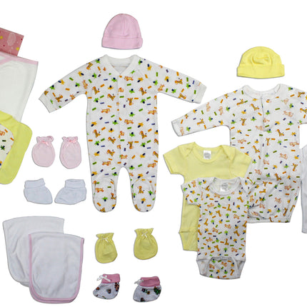 Newborn Baby Girl 23 Pc Layette Baby Shower Gift Set LS_0030