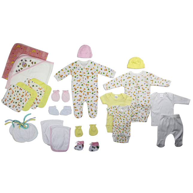 Newborn Baby Girl 23 Pc Layette Baby Shower Gift Set LS_0030