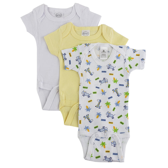 Preemie Boys Short Sleeve Printed Variety Pack 004PreemiePack