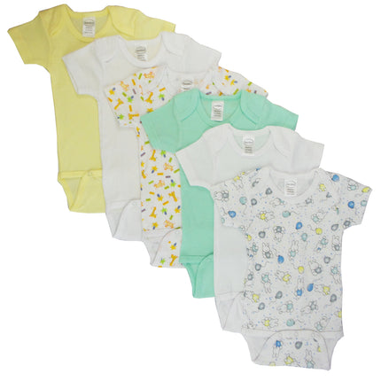 Boys Printed Short Sleeve 6 Pack 004_005