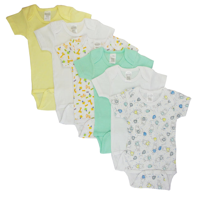 Boys Printed Short Sleeve 6 Pack 004_005